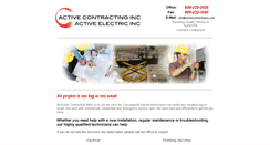 Desktop Screenshot of activecontractinginc.com